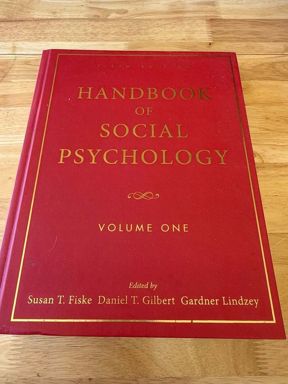 Handbook of Social Psychology Volume One, 5th Edition by Susan T. Fiske